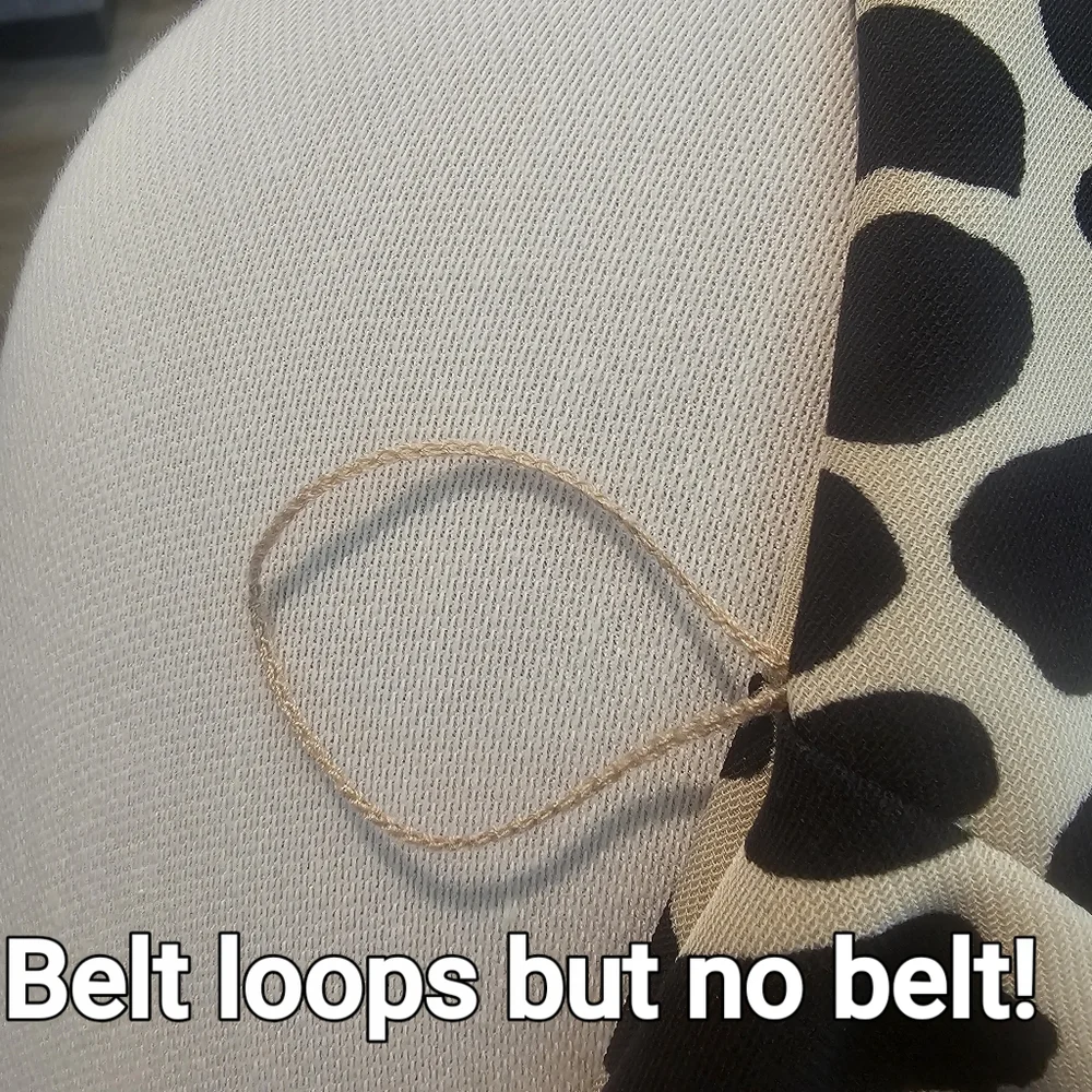 LOFT Black and Cream Leopard Print A-Line Dress - Picture 10 of 10